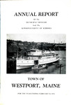 Town of Westport Island Annual Report 1975