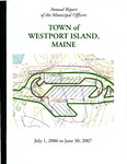 Town of Westport Island Annual Report 2007