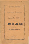 Town of Westport Island Annual Report 1901