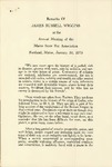 Remarks of James Russell Wiggins at the Annual Meeting of the Maine State Bar Association, Portland, Maine, January 30, 1975