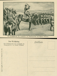 The War Parade of the Infantry at the Headquarters in Front of Kaiser Wilhelm