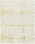 Letter to Maryann Wright, January 7, 1863 by Horace Wright
