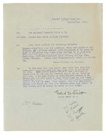 Letter to Brig. Gen. George McL. Presson from Gilbert M. Elliott regarding relief from Maine at the Ladies' College Hospital