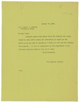 Letter to Major Gilbert M. Elliott from Brig. Gen. George McL. Presson regarding information about the Halifax relief party by George McL. Presson