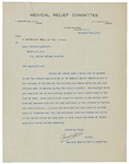Letter to Major Gilbert M. Elliott from Lt. Col. F. McKelvey Bell sending thanks for the work done under the direction of Major Elliott by F. McKelvey Bell