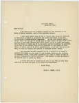 Letter to a Doctor from Giles C. Grant, D.M.D., March 26, 1917