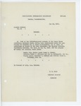 Special Orders No. 16, May 19, 1917