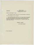Memorandum regarding Drill Report for pay, July 12, 1917 by George McL. Presson