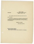 Memorandum regarding instructions received from the Militia Bureau about qualifications for enlistment in the National Guard, July 14, 1917