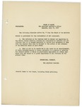 Memorandum regarding Circular No. 7, July 17, 1917 by George McL. Presson