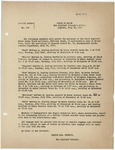 Special Orders No. 106 related to the movement of the First Regiment Maine Heavy Field Artillery, July 28, 1917