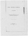 The Banks Family of Maine by Charles Banks